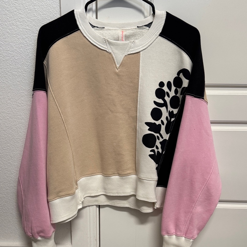 FP Movement | Intercept Pullover- Colorblock Pink… - image 1